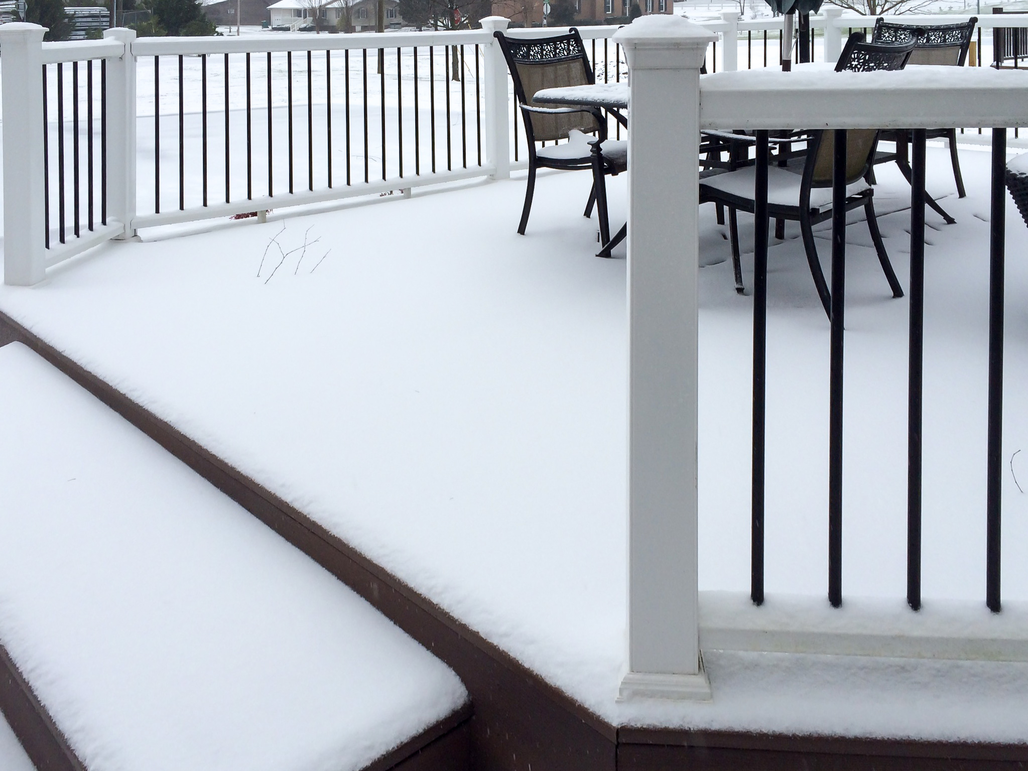 deck snow removal services