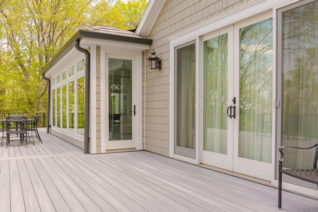 James Hardie siding and composite decking