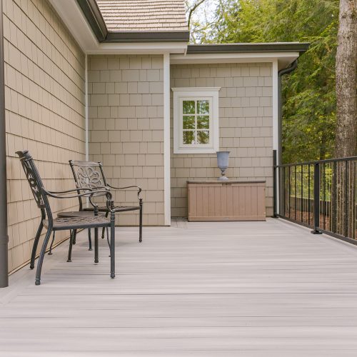 Lookout Moutain Hardie siding composite decking
