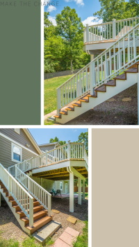outdoor deck and stairs